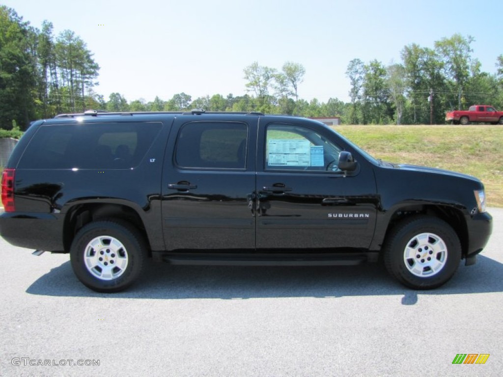 Black 2012 Chevrolet Suburban LT Exterior Photo #53468293
