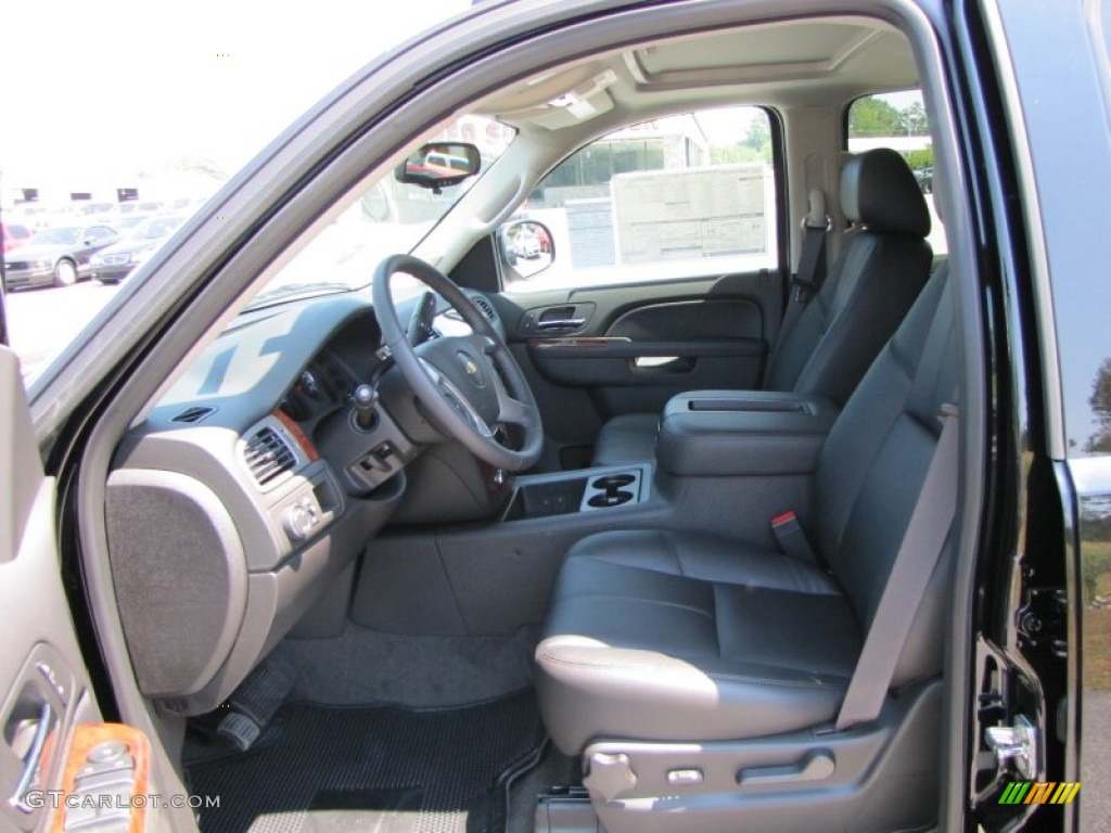 Ebony Interior 2012 Chevrolet Suburban LT Photo #53468320