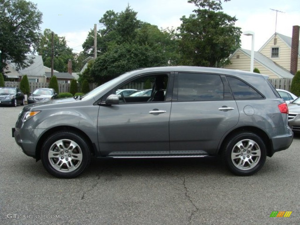 Sterling Gray Metallic 2009 Acura MDX Technology Exterior Photo #53468371