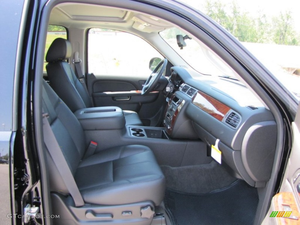 Ebony Interior 2012 Chevrolet Suburban LT Photo #53468380