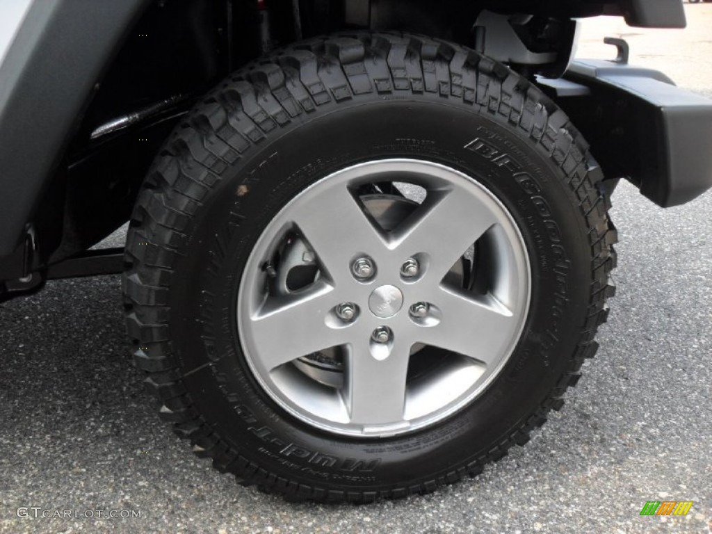 2012 Jeep Wrangler Unlimited Rubicon 4x4 Wheel Photo #53468392