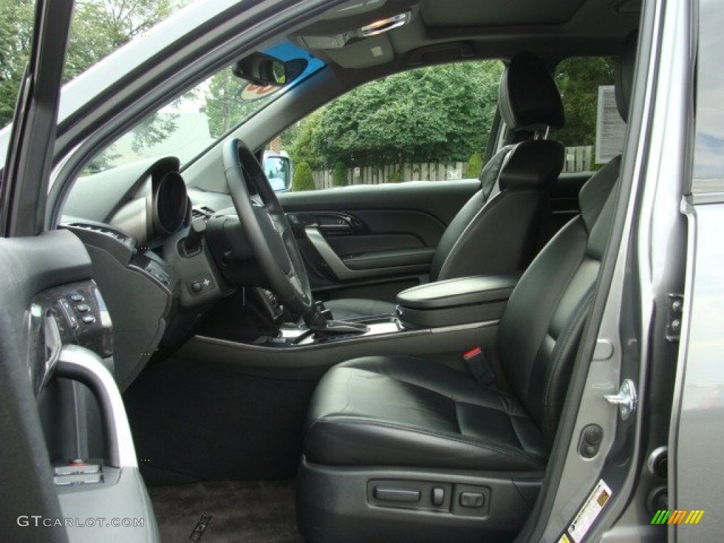 Ebony Interior 2009 Acura MDX Technology Photo #53468454