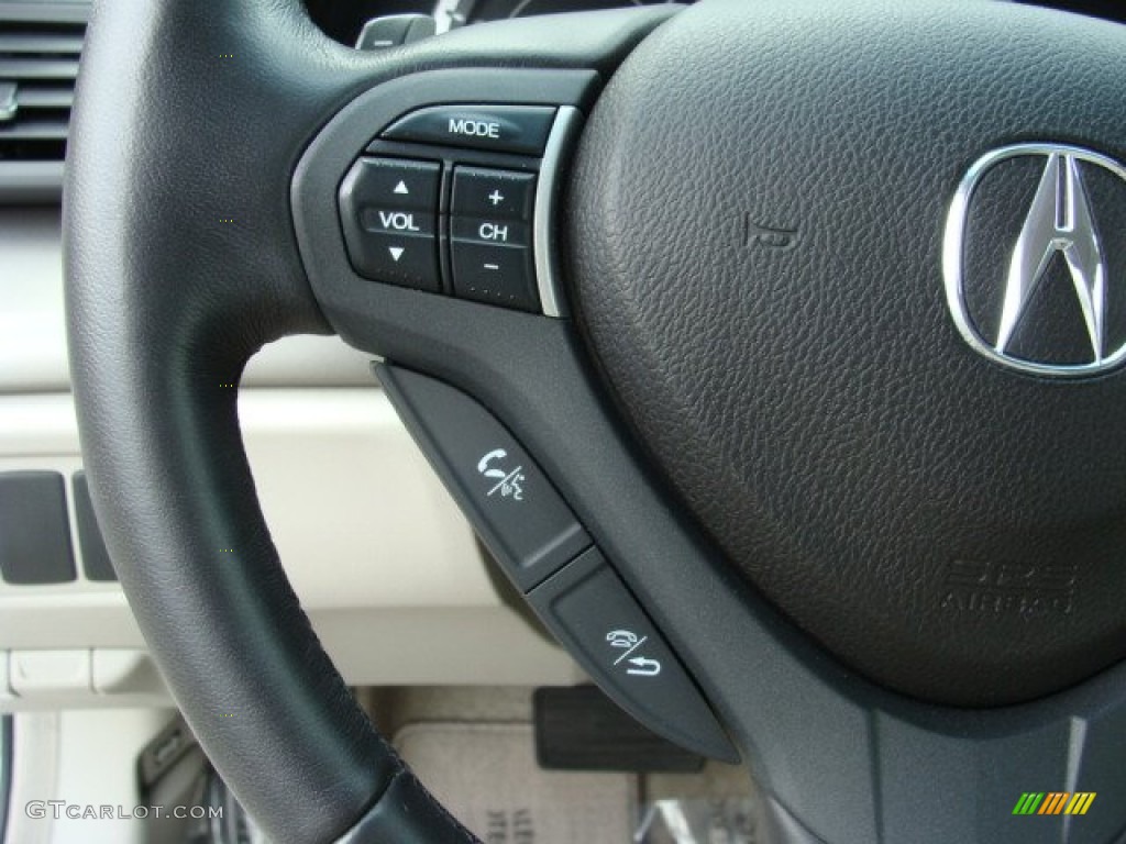 2009 TSX Sedan - Palladium Metallic / Taupe photo #13