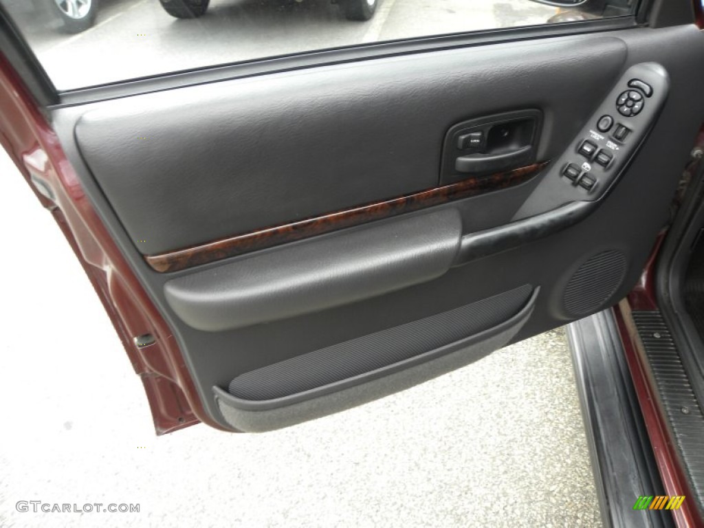 2000 Jeep Cherokee Limited 4x4 Agate Black Door Panel Photo #53469485