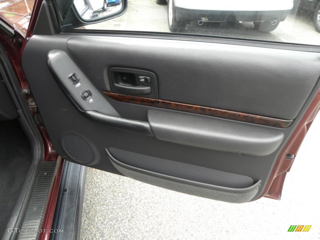 2000 Jeep Cherokee Limited 4x4 Agate Black Door Panel Photo #53469544