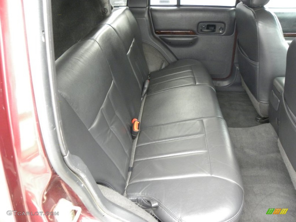 Agate Black Interior 2000 Jeep Cherokee Limited 4x4 Photo #53469558