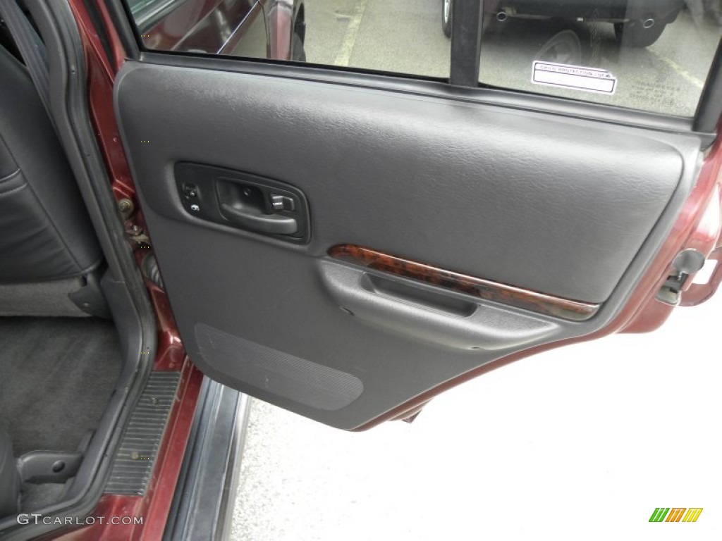 2000 Jeep Cherokee Limited 4x4 Agate Black Door Panel Photo #53469571