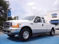 2000 Oxford White Ford F250 Super Duty XLT Extended Cab  photo #1