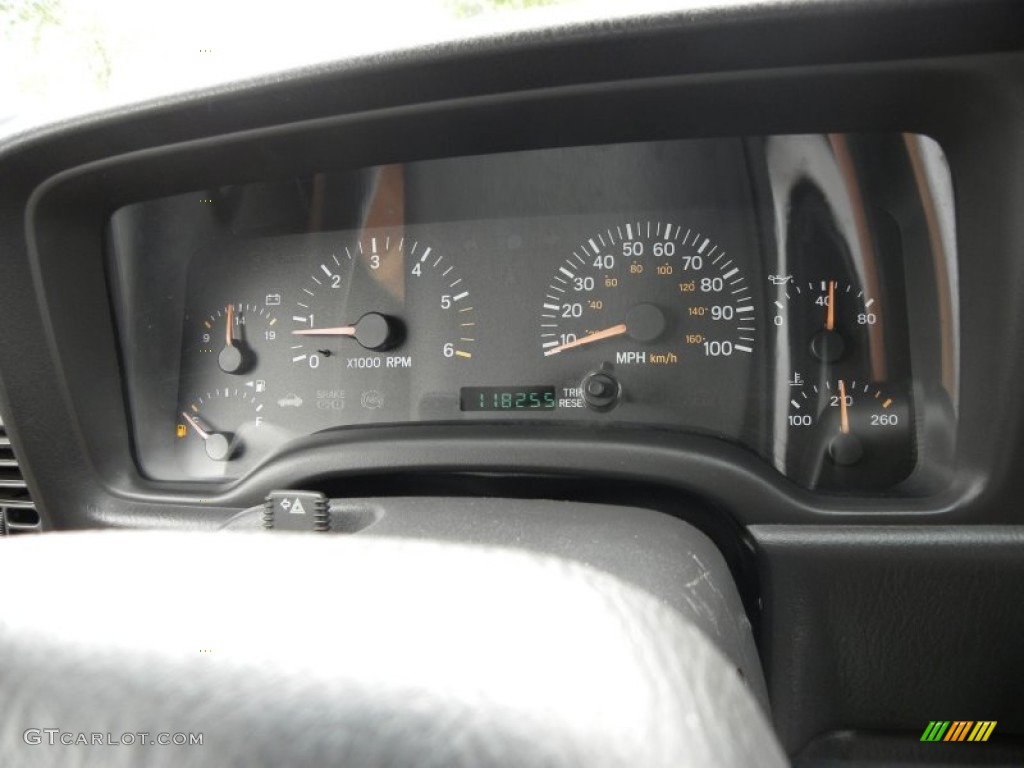 2000 Jeep Cherokee Limited 4x4 Gauges Photo #53469762