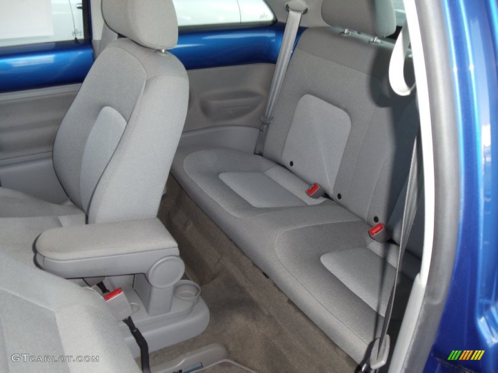 Grey Interior 2003 Volkswagen New Beetle GLS 1.8T Coupe Photo #53470495