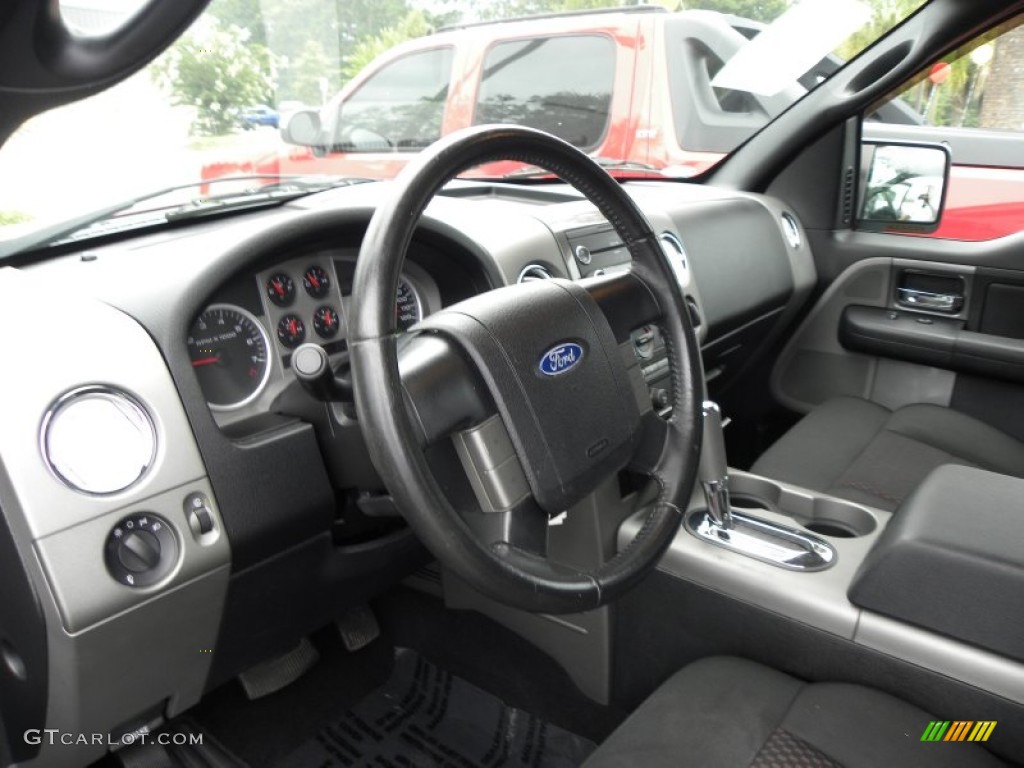 2008 Ford F150 FX2 Sport SuperCab Black Sport Dashboard Photo #53470567