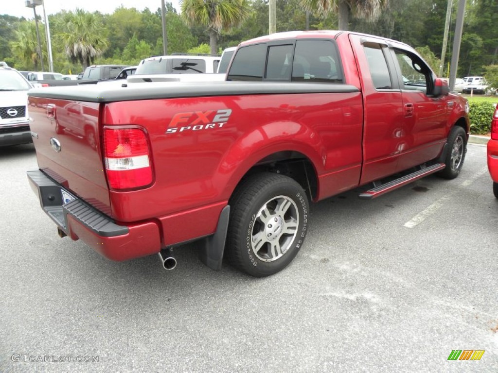 Redfire Metallic 2008 Ford F150 FX2 Sport SuperCab Exterior Photo #53470710