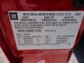 Info Tag of 2006 Avalanche LT