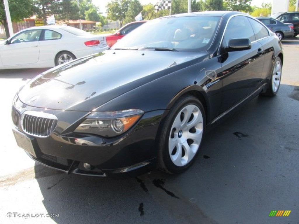 Jet Black 2004 BMW 6 Series 645i Coupe Exterior Photo #53471566
