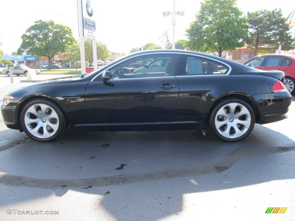 Jet Black 2004 BMW 6 Series 645i Coupe Exterior Photo #53471583
