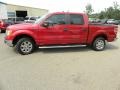 2010 Red Candy Metallic Ford F150 XLT SuperCrew  photo #2