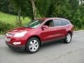Red Jewel Metallic 2011 Chevrolet Traverse LTZ AWD