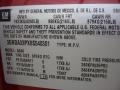 2008 Chevrolet HHR LT Info Tag