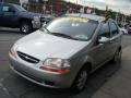 Galaxy Silver Metallic - Aveo LS Sedan Photo No. 4