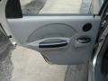Gray 2004 Chevrolet Aveo LS Sedan Door Panel
