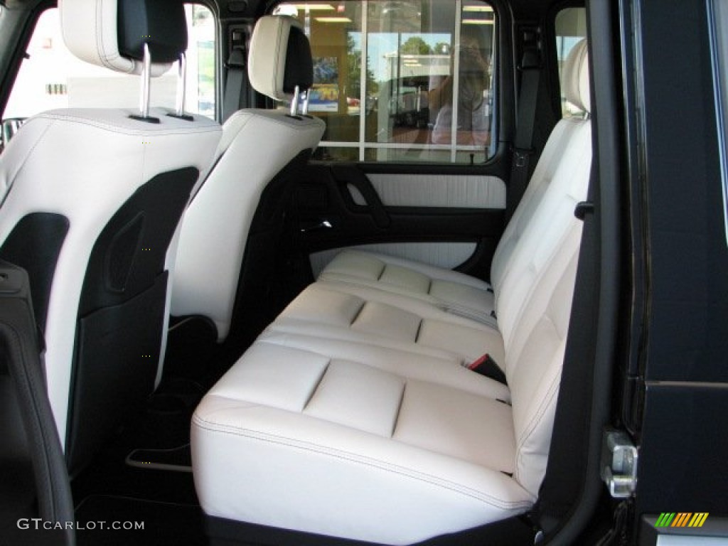 designo Porcelain/Black Interior 2011 Mercedes-Benz G 55 AMG Photo #53473978