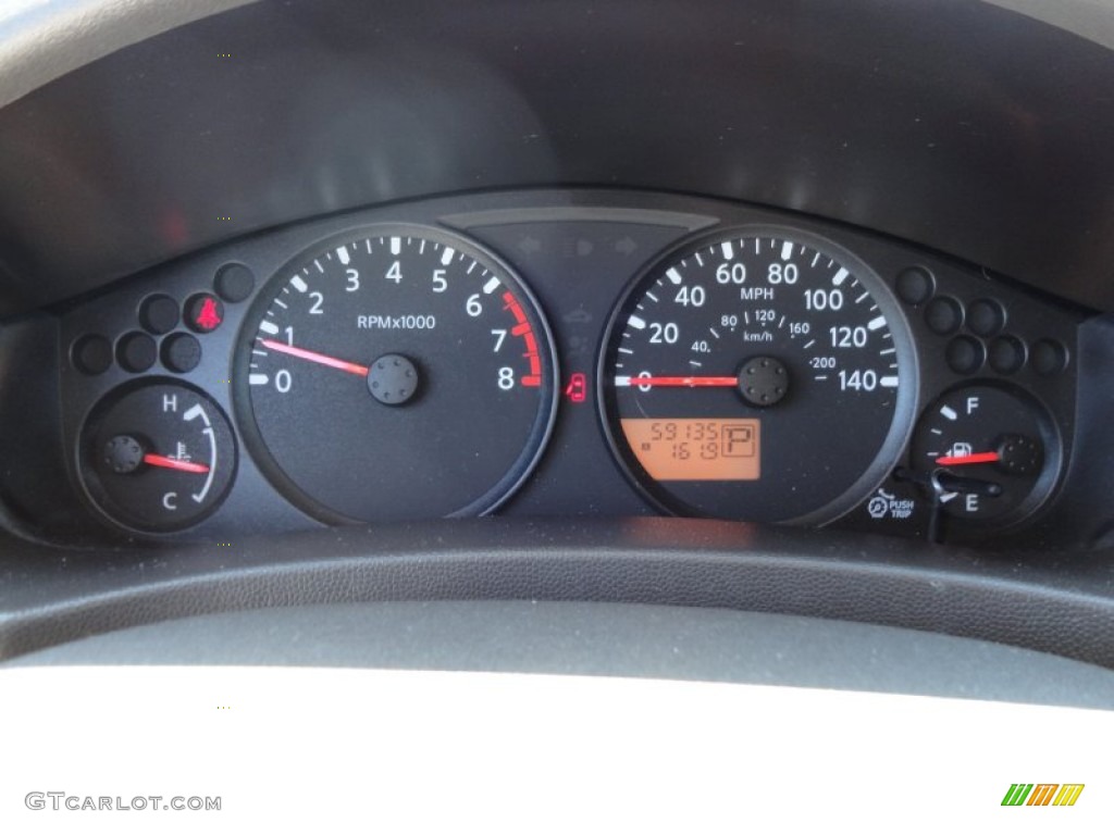 2006 Nissan Frontier XE King Cab Gauges Photos