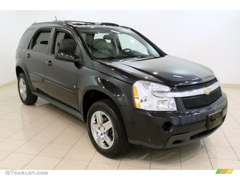 2009 Equinox LT AWD - Black Granite Metallic / Dark Gray photo #1