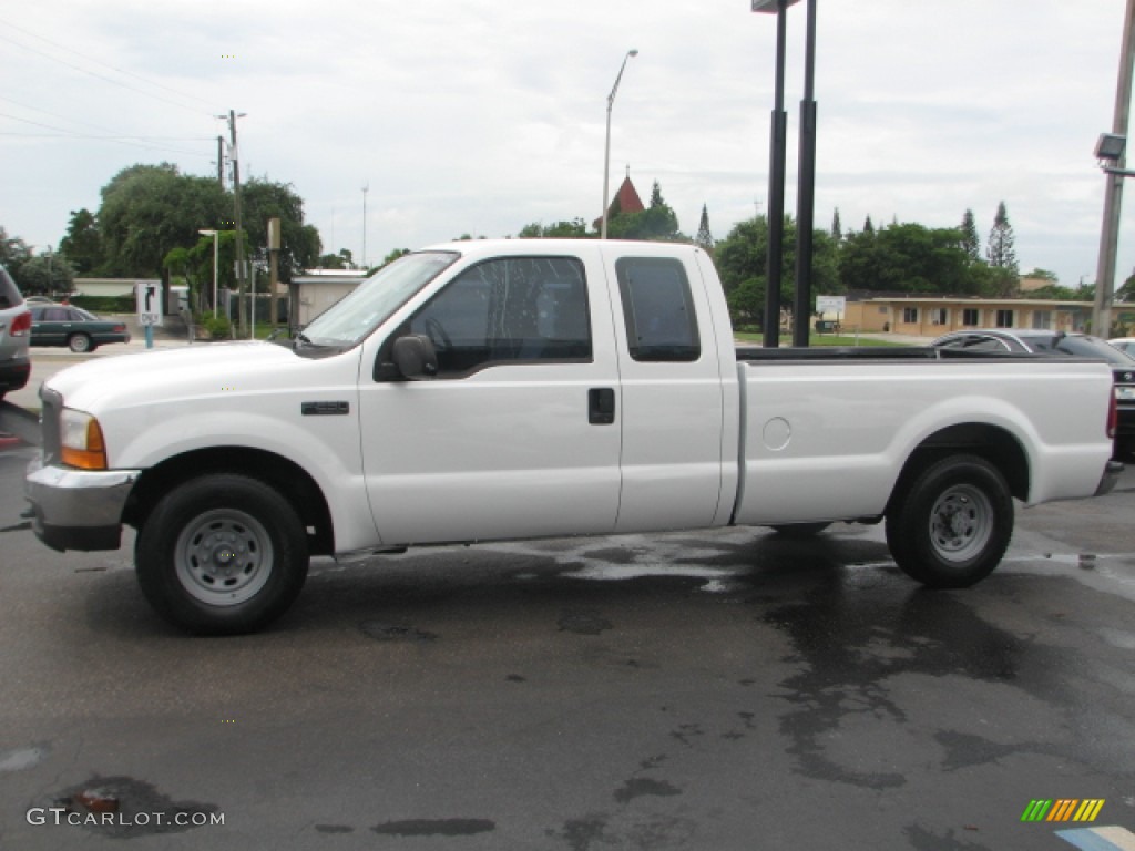 Oxford White 2000 Ford F250 Super Duty XL Extended Cab Exterior Photo #53474473