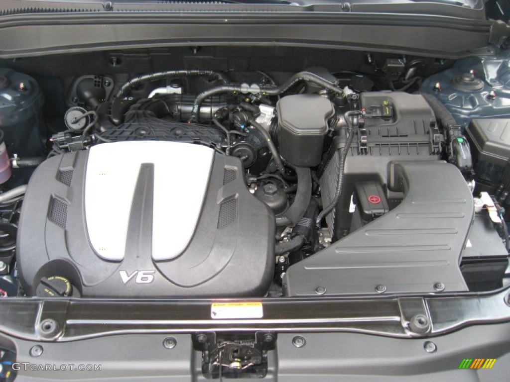 2012 Hyundai Santa Fe SE V6 3.5 Liter DOHC 24-Valve V6 Engine Photo #53474998