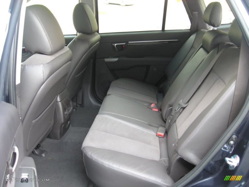 Cocoa Black Interior 2012 Hyundai Santa Fe SE V6 Photo #53475097