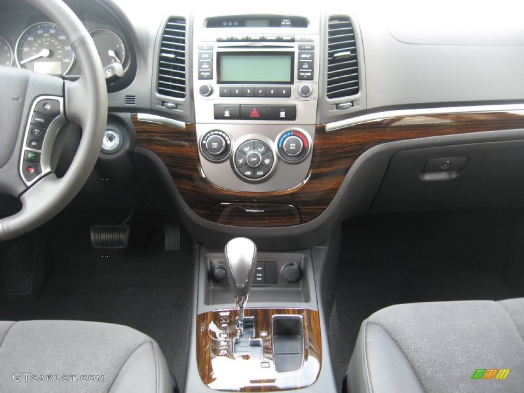 2012 Hyundai Santa Fe SE V6 Cocoa Black Dashboard Photo #53475193