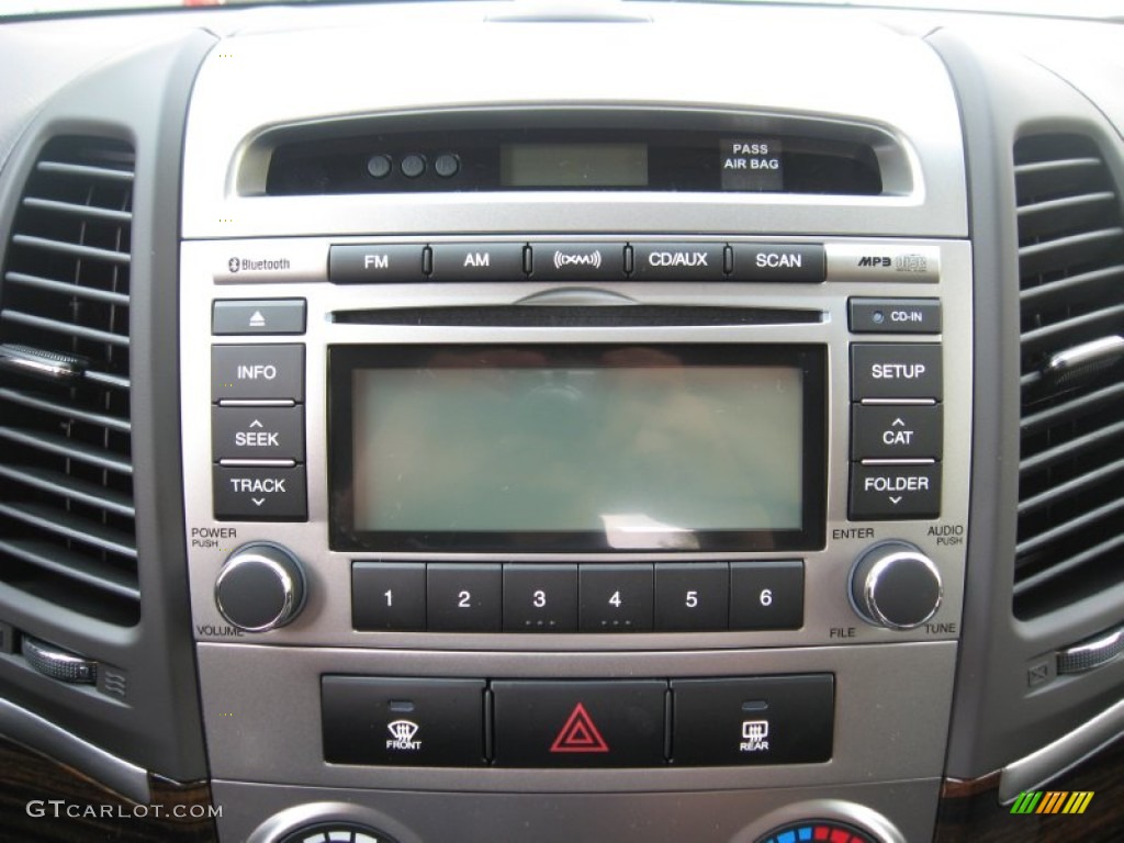 2012 Hyundai Santa Fe SE V6 Audio System Photo #53475199