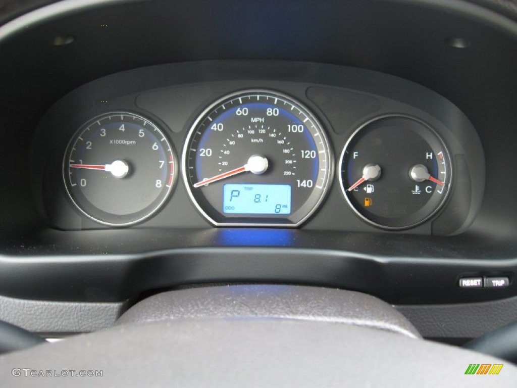2012 Hyundai Santa Fe SE V6 Gauges Photo #53475259