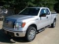 2011 Ingot Silver Metallic Ford F150 XLT SuperCab 4x4  photo #1