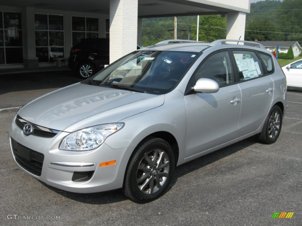 Shimmering Silver 2012 Hyundai Elantra GLS Touring Exterior Photo #53475311