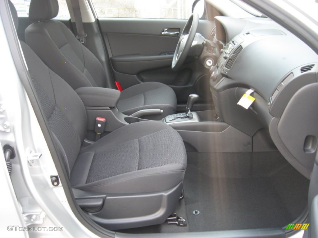Black Interior 2012 Hyundai Elantra GLS Touring Photo #53475574