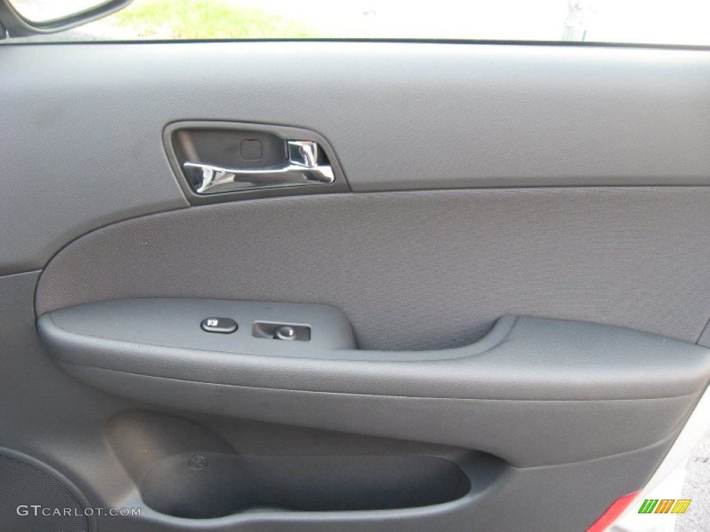 2012 Elantra GLS Touring - Shimmering Silver / Black photo #21