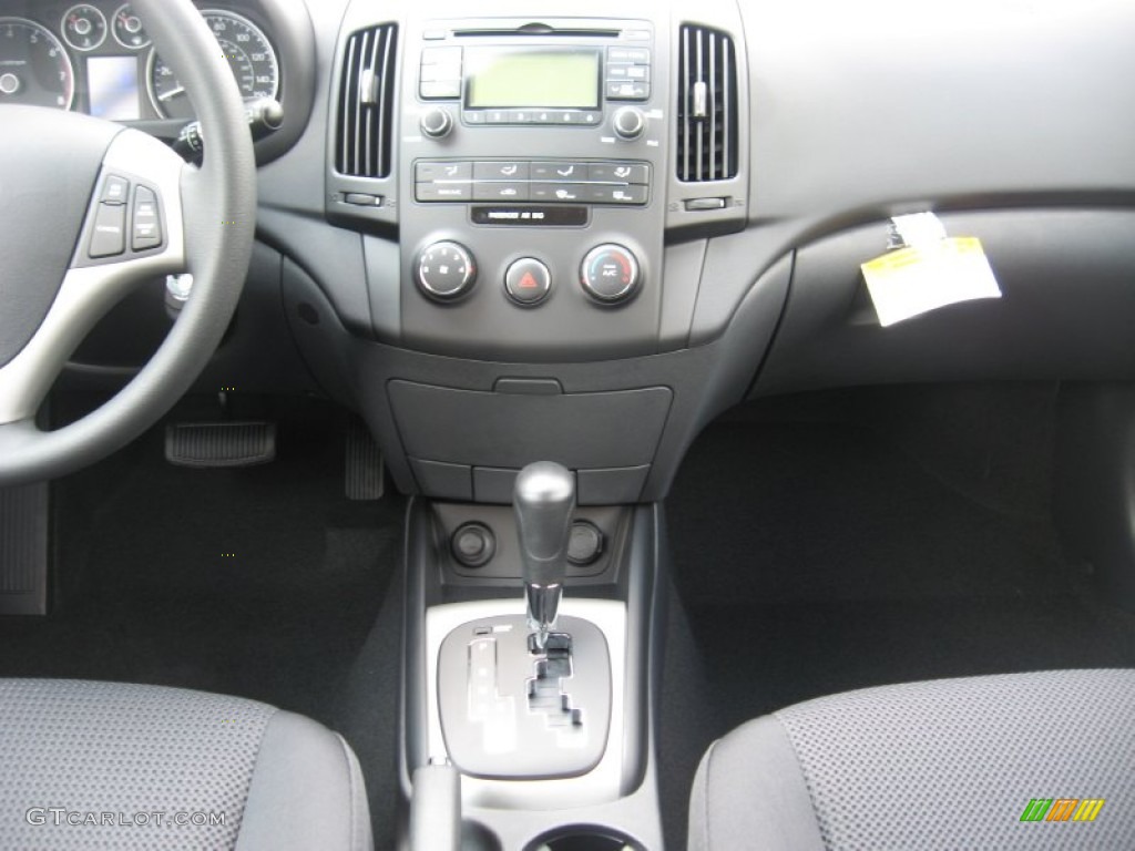 2012 Elantra GLS Touring - Shimmering Silver / Black photo #23