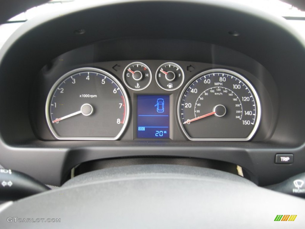 2012 Hyundai Elantra GLS Touring Gauges Photo #53475692