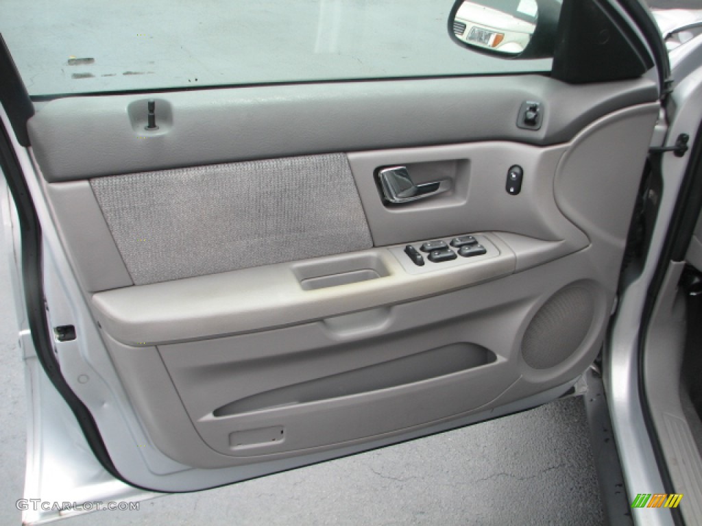 2000 Ford Taurus SES Medium Graphite Door Panel Photo #53475703