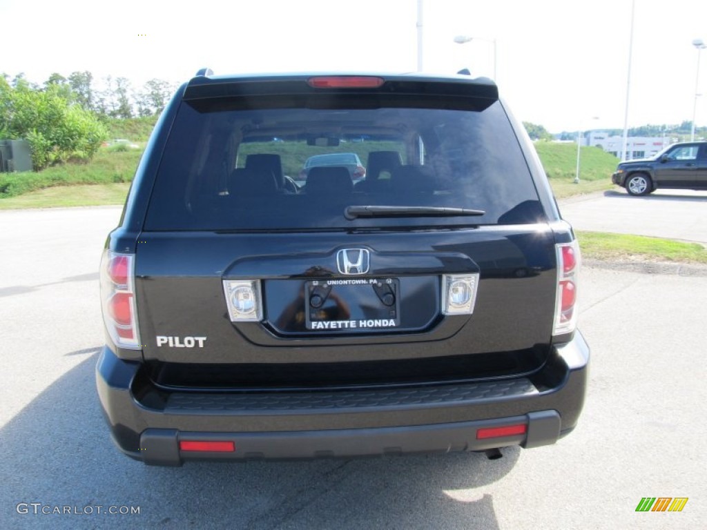2007 Pilot EX-L - Formal Black / Gray photo #3