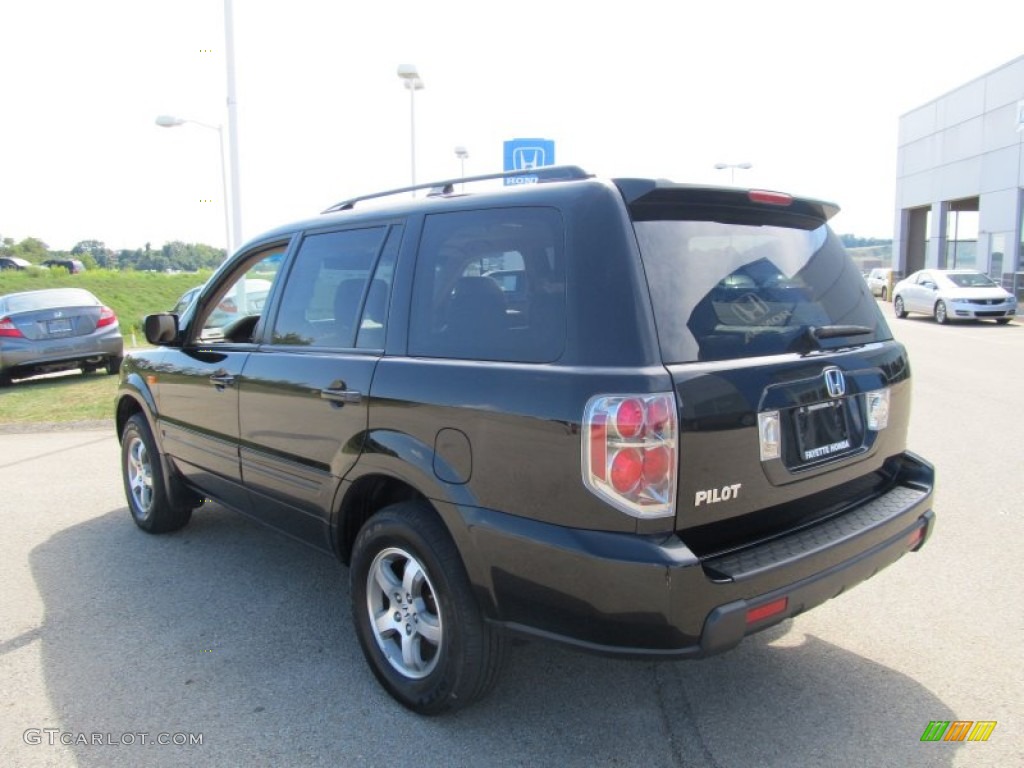 2007 Pilot EX-L - Formal Black / Gray photo #16