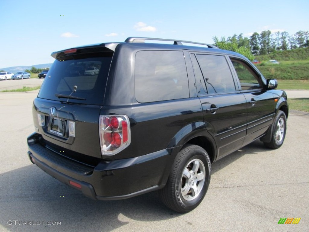 2007 Pilot EX-L - Formal Black / Gray photo #17