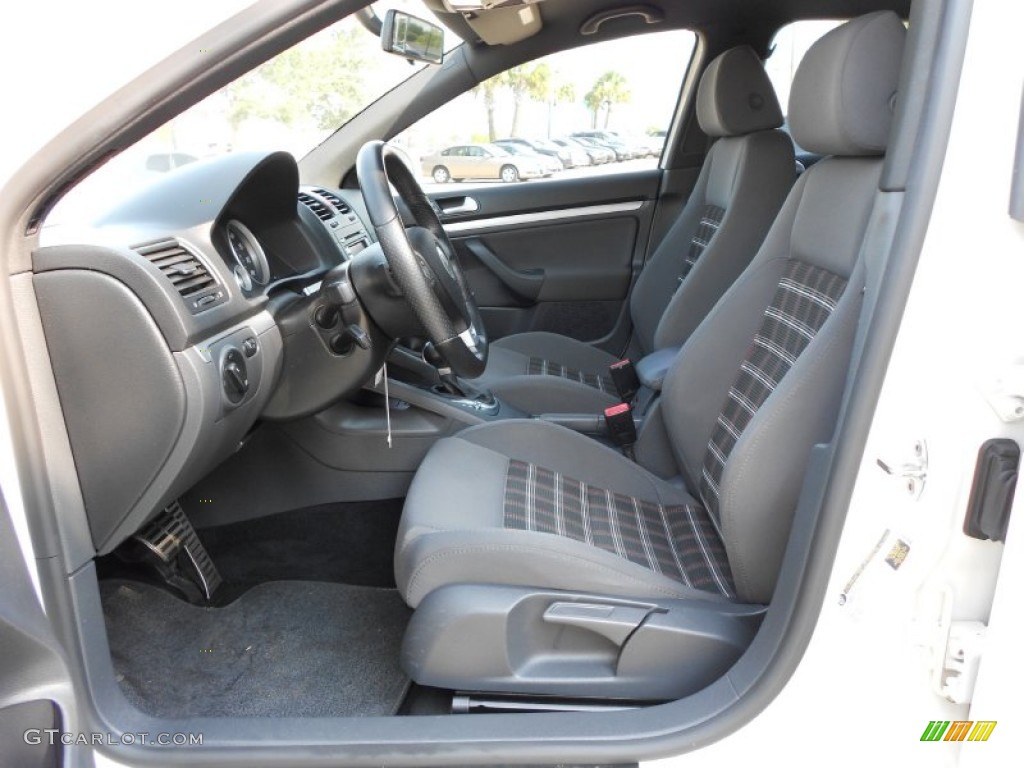 Interlagos Plaid Cloth Interior 2007 Volkswagen Jetta GLI Sedan Photo #53477355
