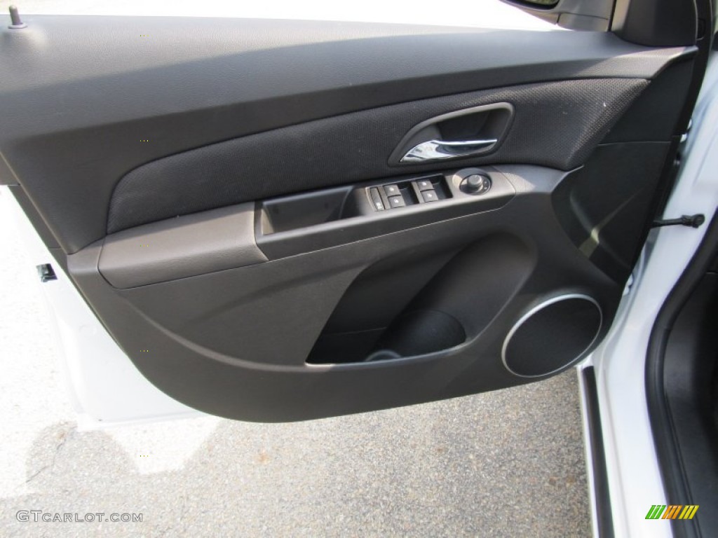 2012 Chevrolet Cruze LT Jet Black Door Panel Photo #53477605