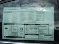 2012 Chevrolet Cruze Eco Window Sticker