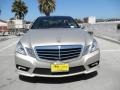 2011 Pearl Beige Metallic Mercedes-Benz E 350 Sedan  photo #2