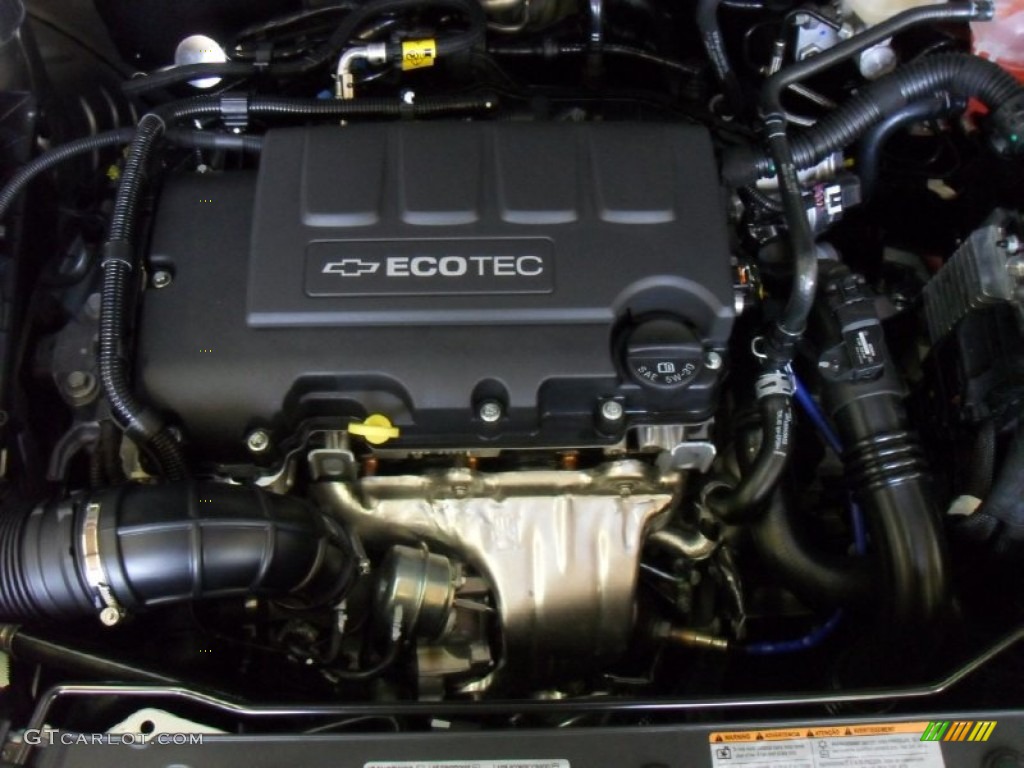 2012 Chevrolet Cruze LT/RS 1.4 Liter DI Turbocharged DOHC 16-Valve VVT 4 Cylinder Engine Photo #53477968