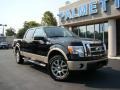 2009 Black Ford F150 King Ranch SuperCrew 4x4  photo #33