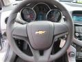 Jet Black/Medium Titanium Steering Wheel Photo for 2012 Chevrolet Cruze #53478101